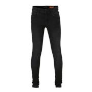 Cars skinny jeans Davis Black used Zwart Jongens Stretchdenim Effen - ...