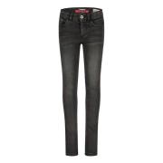 Vingino super skinny jeans BIANCA grey vintage Grijs Meisjes Stretchde...