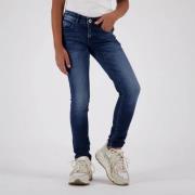 Vingino super skinny jeans BETTINE dark used Blauw Meisjes Stretchdeni...