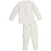 Meyco pyjama Mini Panther Offwhite Wit Jongens/Meisjes Katoen Ronde ha...