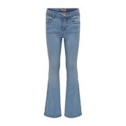 KIDS ONLY GIRL flared jeans KOGROYAL LIFE light blue denim Blauw Meisj...