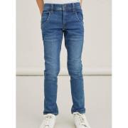 NAME IT KIDS slim fit jeans NKMSILAS medium blue denim Blauw Jongens S...