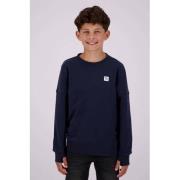Vingino sweater donkerblauw Effen - 104 | Sweater van Vingino