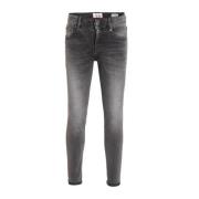 Vingino skinny fit jeans Alex black denim Zwart Jongens Stretchdenim -...