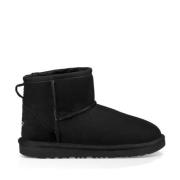 UGG Classic Mini II suède enkelboots zwart Jongens/Meisjes Suede Effen...