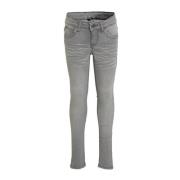 Quapi Girls skinny fit jeans Josine grijs Meisjes Polyester - 92