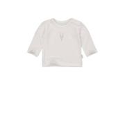 LEVV baby basic longsleeve LNOOMINOS met printopdruk offwhite Wit Jong...