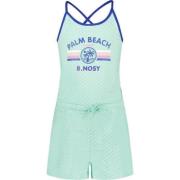 B.Nosy playsuit met stippen mintgroen Meisjes Stretchkatoen Ronde hals...