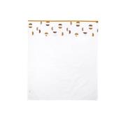 Meyco baby wieglaken Shapes 75x100 cm honey gold Babylaken Geel