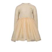 Le Chic jurk SMART lichtbruin Meisjes Polyester Ronde hals Effen - 86