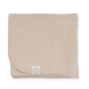 Jollein baby wieg deken 75x100cm nougat Babydeken Beige Effen