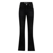 Retour Jeans high waist flared jeans MIDAR black denim Zwart Meisjes S...