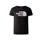 The North Face T-shirt met logo zwart/wit Jongens Katoen Ronde hals Lo...