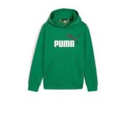 Puma hoodie groen Sweater Jongens Katoen Capuchon Logo - 164