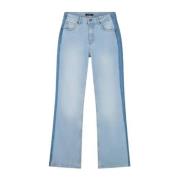 NIK&NIK wide leg jeans Flore light blue Blauw Meisjes Denim Effen - 12...
