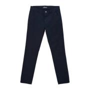 s.Oliver slim fit broek donkerblauw Jongens Katoen Effen - 140