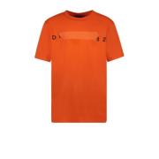 Cars T-shirt PRAYS met tekst oranje Jongens Katoen Ronde hals Tekst - ...