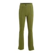 Me & My Monkey flared broek Pixi khaki Groen Meisjes Viscose Effen - 9...