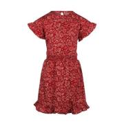 No Way Monday jurk met paisleyprint rood Meisjes Polyester Ronde hals ...
