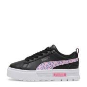 Puma Wild sneakers zwart/roze/lila Meisjes Imitatieleer Logo - 28