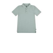 Levi's Kids polo zachtgroen Jongens Katoen Polokraag Effen - 116