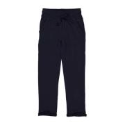 Quapi regular fit broek BING donkerblauw Jongens Katoen Effen - 68