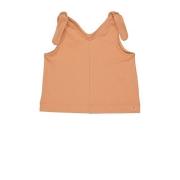 LEVV T-shirt KAT oranje Meisjes Polyester V-hals Effen - 116