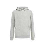 WE Fashion Blue Ridge hoodie grey melange Sweater Grijs Effen - 98/104