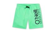 O'Neill zwemshort Cali neon groen Jongens Gerecycled polyester Logo - ...