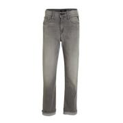 REPLAY slim fit jeans black denim Zwart Effen - 104