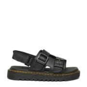 Dr. Martens Varel leren sandalen zwart Jongens/Meisjes Leer Effen - 28