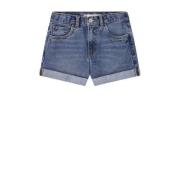 Levi's Kids mom denim short pinky promise Korte broek Blauw Effen - 15...