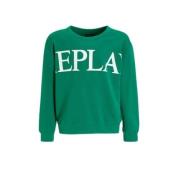 REPLAY sweater groen Effen - 164 | Sweater van REPLAY