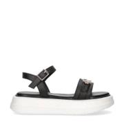 Calvin Klein sandalen zwart Meisjes Imitatieleer Effen - 34