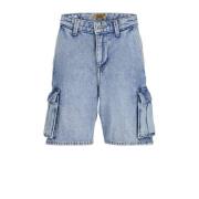 JACK & JONES JUNIOR denim short JJICHRIS blue denim Korte broek Blauw ...