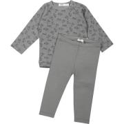 Snoozebaby pyjama cloudy grey Grijs Jongens/Meisjes Biologisch katoen ...