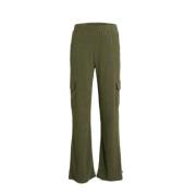 anytime crinkle cargo broek khaki Groen Meisjes Polyester Effen - 98/1...