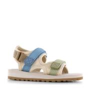 Shoesme sandalen beige/blauw/groen Jongens Textiel Meerkleurig - 27
