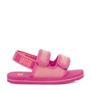 UGG Lennon sandalen roze Meisjes Textiel Logo - 25