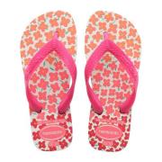 Havaianas Kids Flores teenslippers roze Meisjes Rubber - 35/36