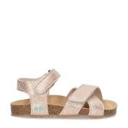BunniesJR Bibi Beach sandalen met panterprint blush Roze Meisjes Imita...
