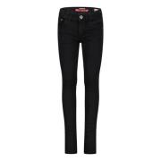 Vingino skinny jeans BERNICE black Zwart Meisjes Stretchdenim Effen - ...