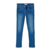 NAME IT KIDS skinny jeans NKMROBIN medium blue denim Blauw Jongens Str...