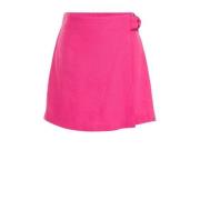 WE Fashion skort roze Rok Meisjes Viscose Effen - 146/152