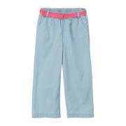 s.Oliver broek light blue denim Blauw Meisjes Katoen Effen - 134