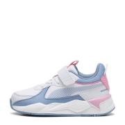 Puma RS-X Dreamy sneakers wit/lichtblauw/roze Jongens/Meisjes Mesh Mee...