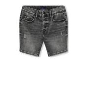 KIDS ONLY BOY denim short KOBEDGE medium grey denim Korte broek Grijs ...