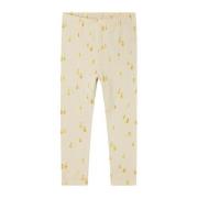 NAME IT MINI legging NMFFEPERA met all over print zachtroze/geel Meisj...