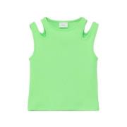 s.Oliver top groen Meisjes Polyester Ronde hals Effen - 116/122