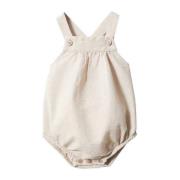 Mango Kids newborn boxpak met linnen beige Effen - 68